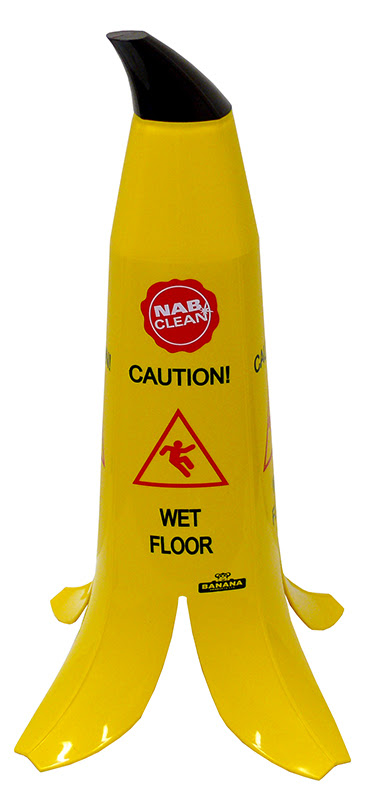 Sign Banana Wet Floor Cone 60cm NAB